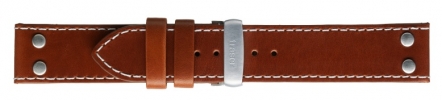 22mm Aviator Leather - Brown
