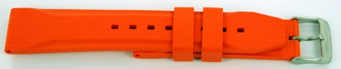 22mm Rubber - Orange